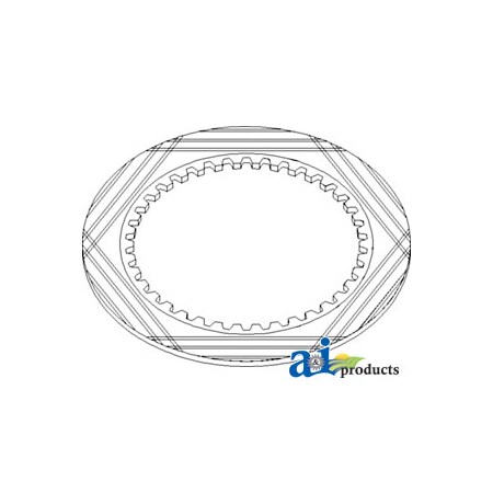 A & I Products Disc, Friction 11" x11" x0.1" A-T211817